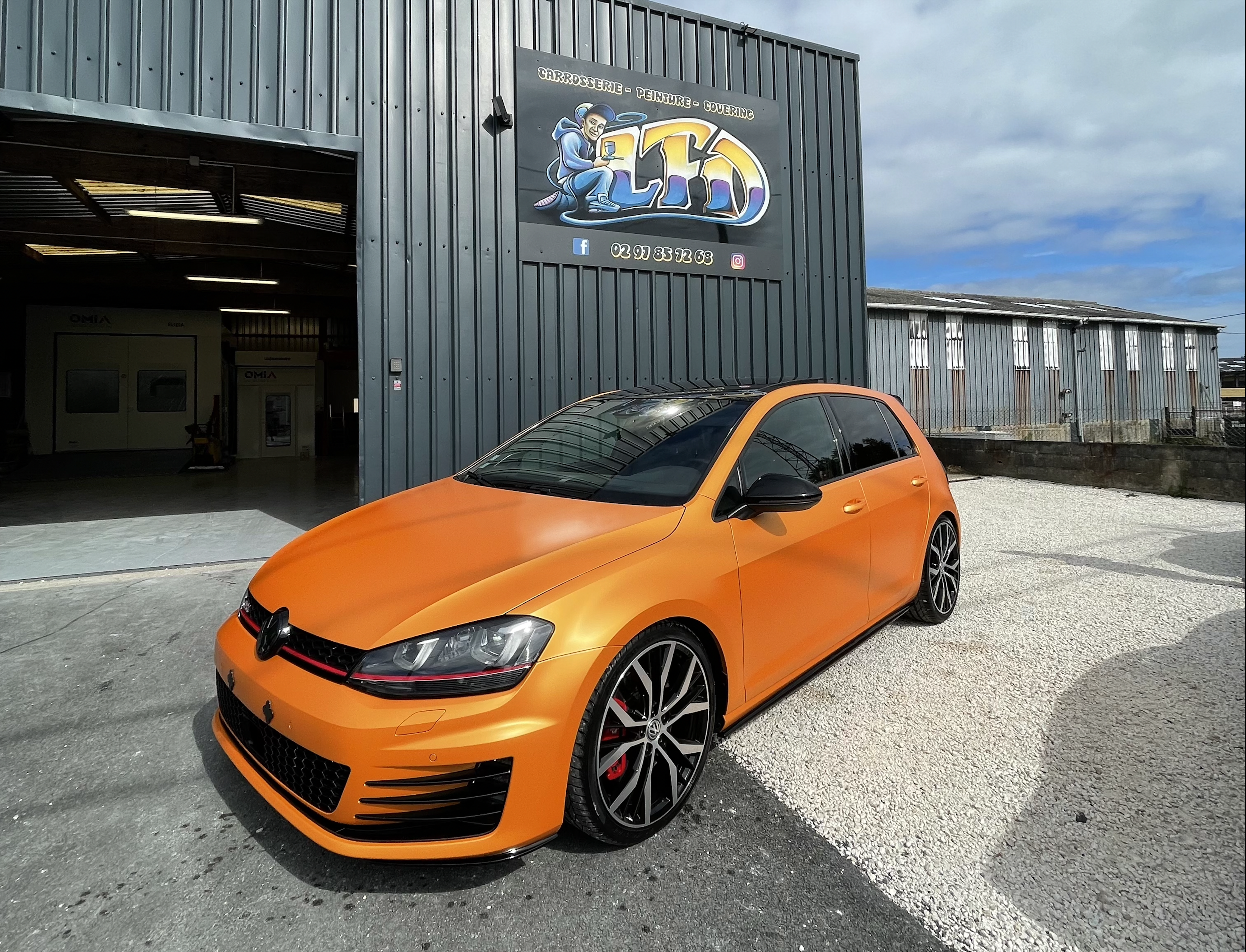Covering automobile Vannes